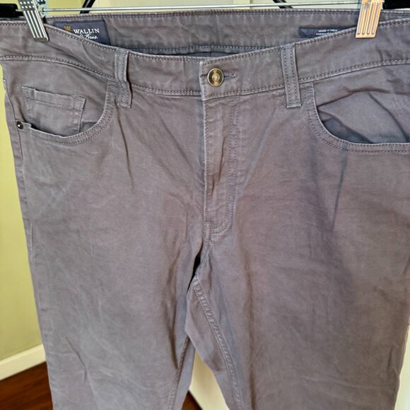 WALLIN BROS MEN PANT SIZE 33X29 DARK CHOCOLATE STRAIGHT STRETCH - Picture 3 of 5